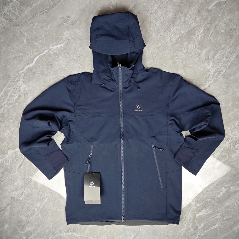 KAILAS Men’s M8 Softshell Jacket | CORDURA Windproof Water-Repellent 3D Hood